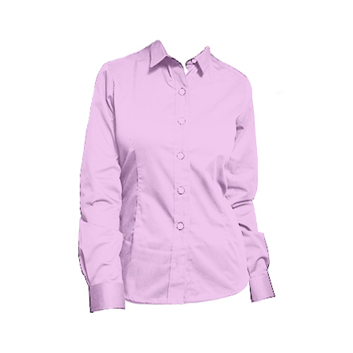 CAMISA PREZ MEETING DAMA MANGA LARGA - Vista 4